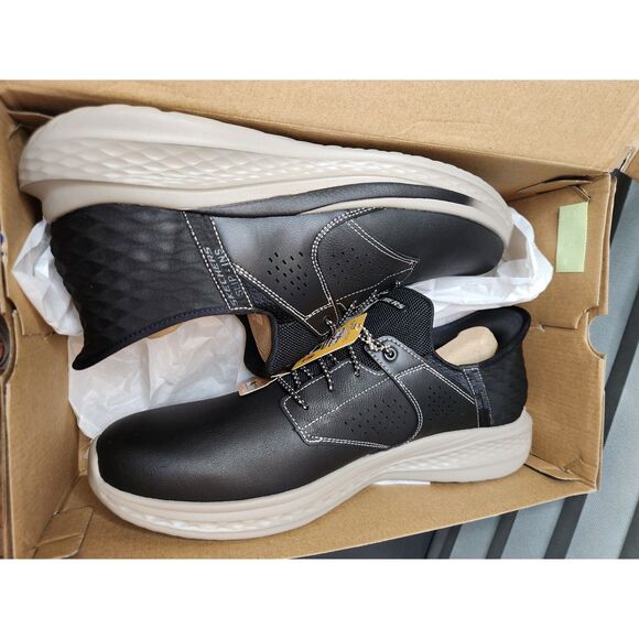Skechers Hands Free Step Ins Slade Macklin Men's size 14 Black Tan - Picture 8 of 10
